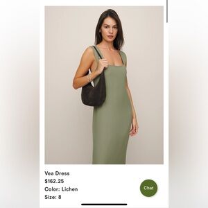 Reformation Vea Dress size 8 never worn